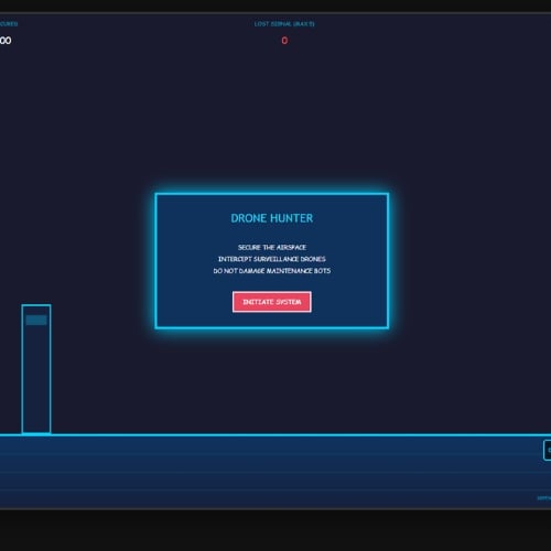 drone hunter target online game