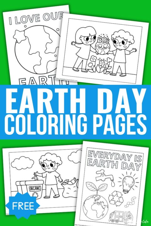 Free Earth Day Coloring Pages For Kids