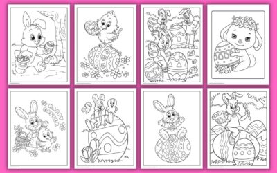 15 Adorable Free Easter Coloring Pages