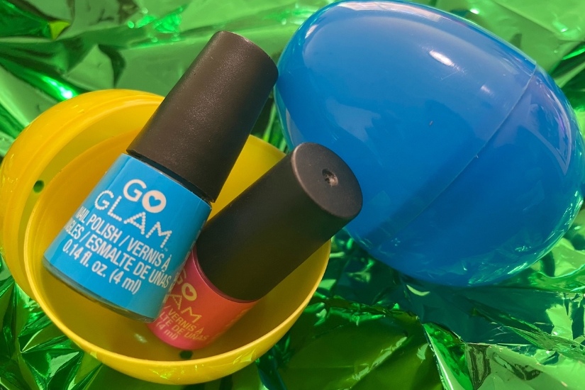 nail polish as an idea to put in easter eggs