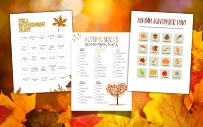 Free Printable Fall Scavenger Hunts