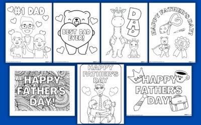 Free Father’s Day Coloring Pages