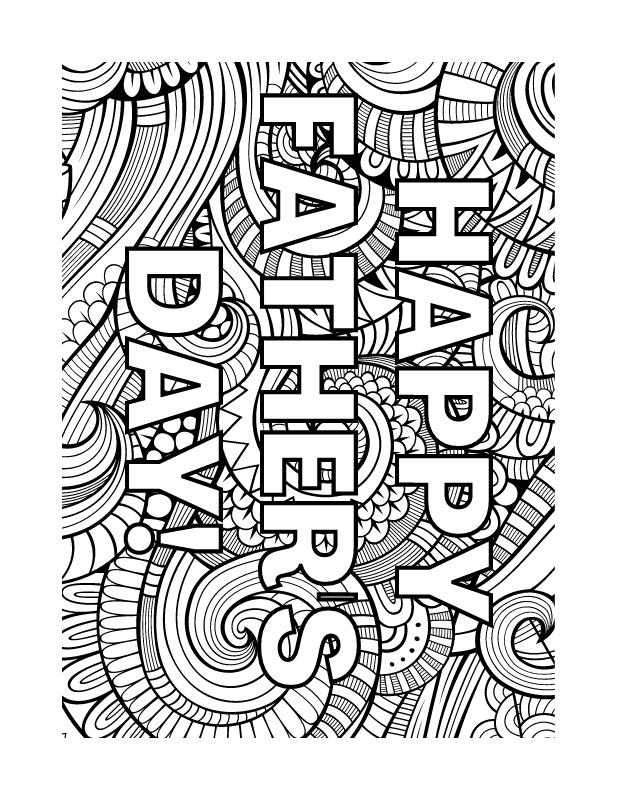 Free Father s Day Coloring Pages Free Father s Day Coloring Pages