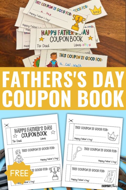 Free Printable Father's Day Coupons For Dad!