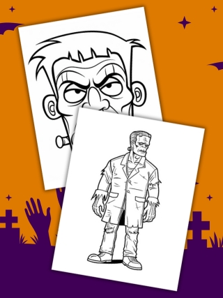 frankenstein coloring
