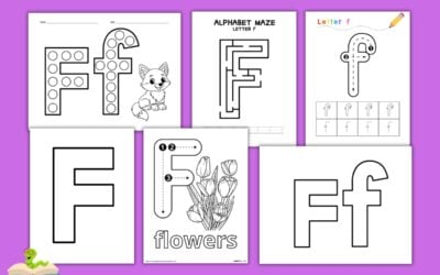 Letter F Printables