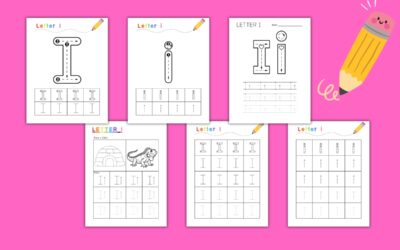 Free Printable Letter I Tracing Worksheets
