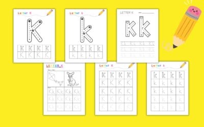 Free Printable Letter K Tracing Worksheets