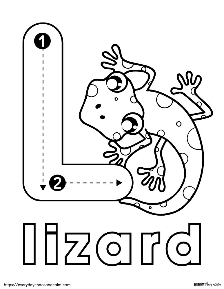Free Printable Letter L Worksheets