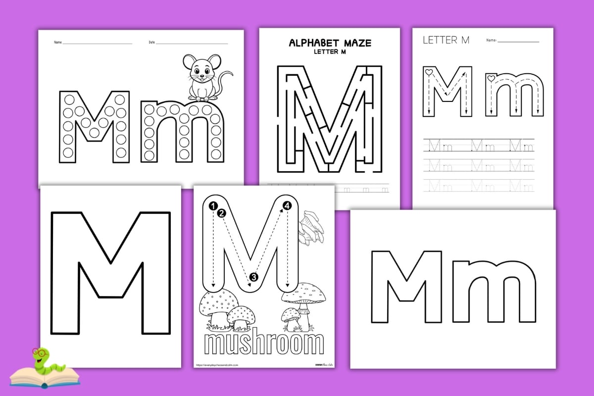 Letter M Printables