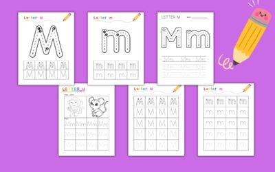 Free Printable Letter M Tracing Worksheets