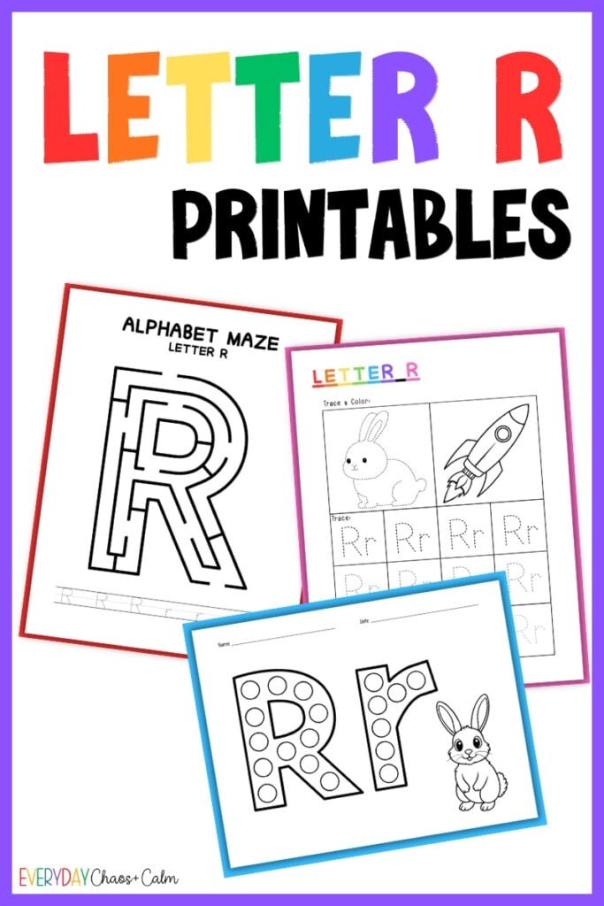 letter r printables