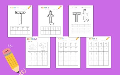 Free Printable Letter T Tracing Worksheets