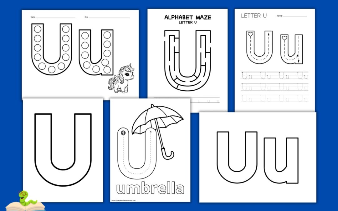 Letter U Printables