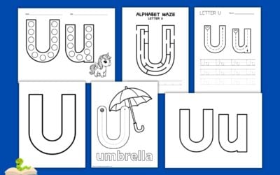 Letter U Printables