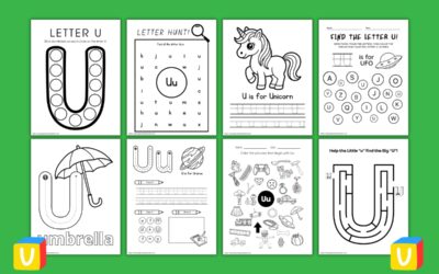 Free Printable Letter U Worksheets