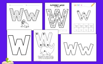 Letter W Printables