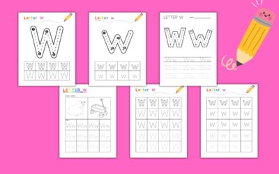 Free Printable Letter W Tracing Worksheets
