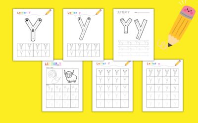 Free Printable Letter Y Tracing Worksheets