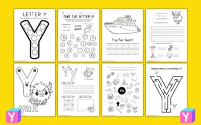 Free Printable Letter Y Worksheets