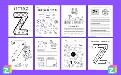 Free Printable Letter Z Worksheets