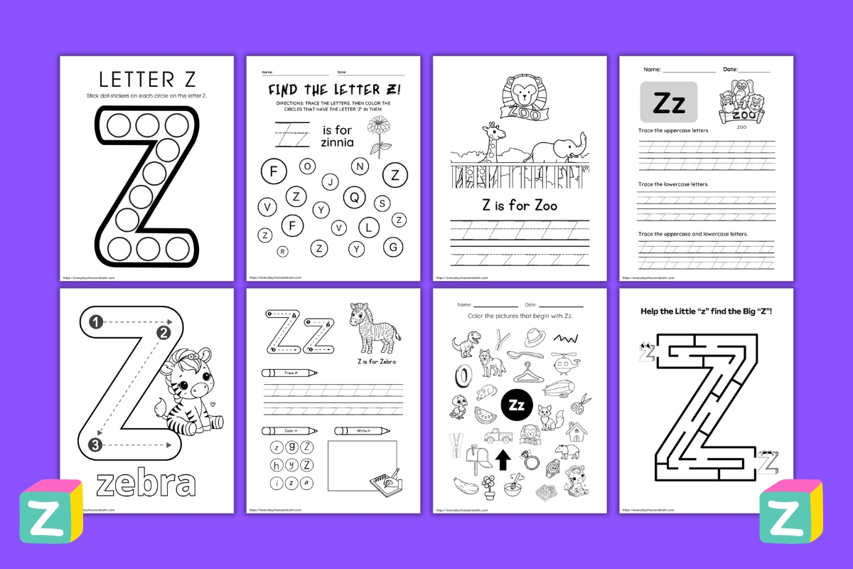 letter z worksheets letter z worksheets