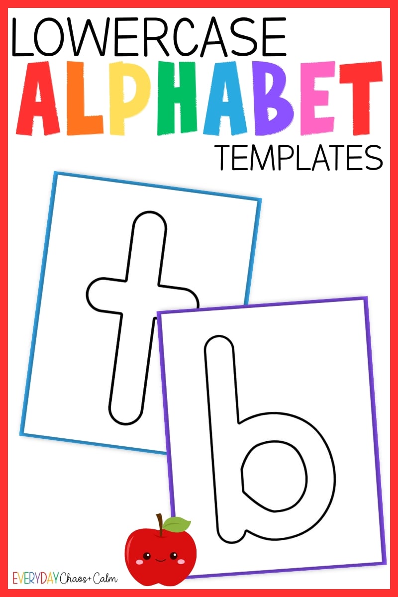 lowercase alphabet template lowercase alphabet template