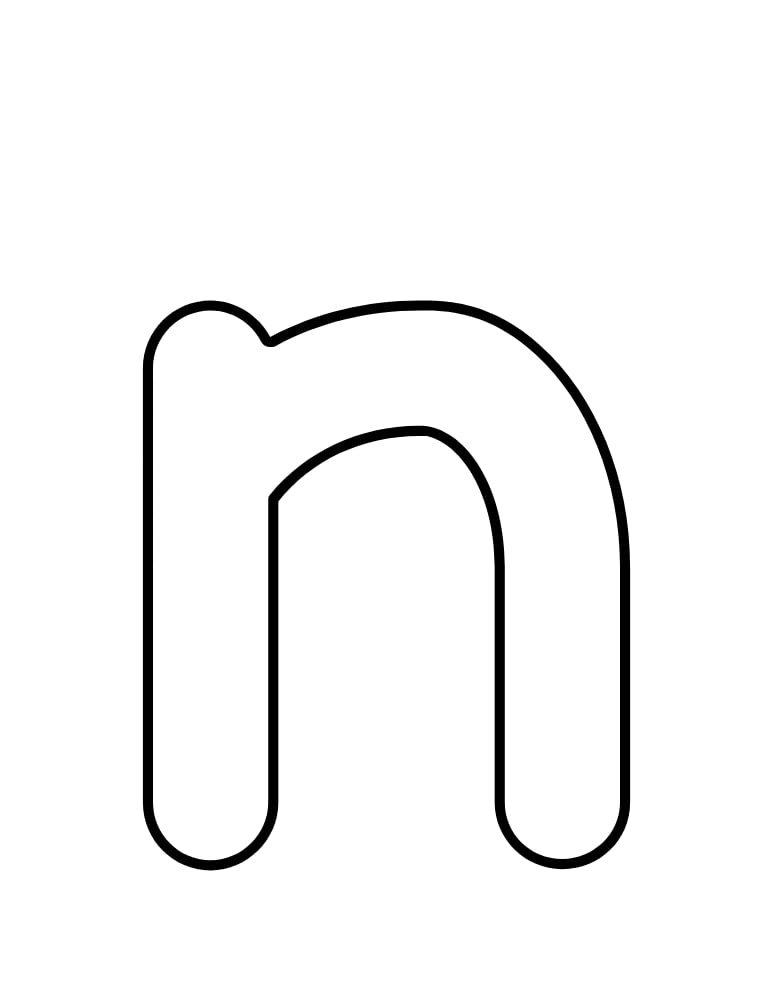 printable alphabet template