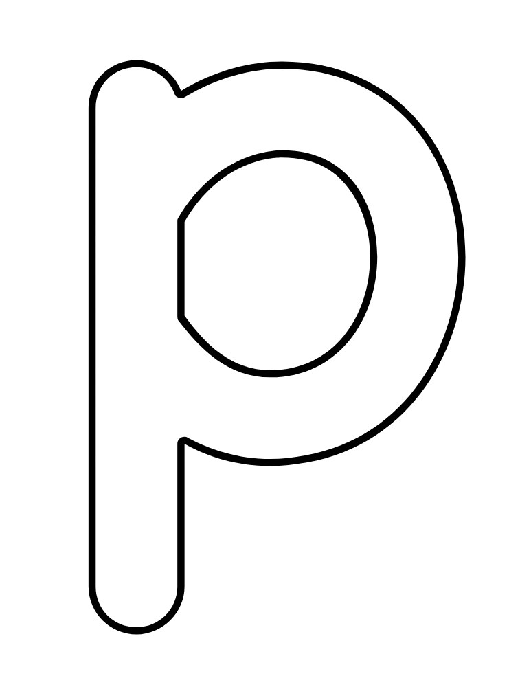 printable alphabet template