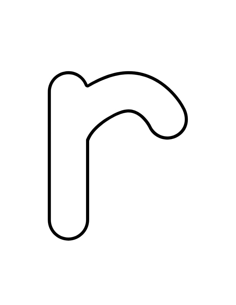 printable alphabet template