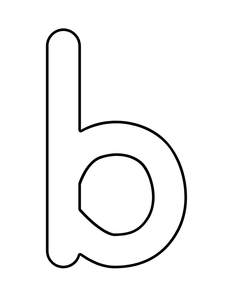 printable lowercase letter templates, alphabet, PDF, instant download, education