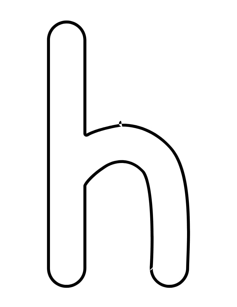 printable lowercase letter templates, alphabet, PDF, instant download, education