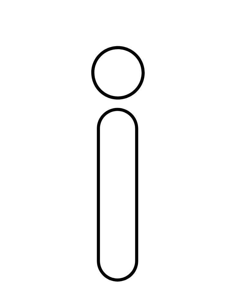 printable lowercase letter templates, alphabet, PDF, instant download, education