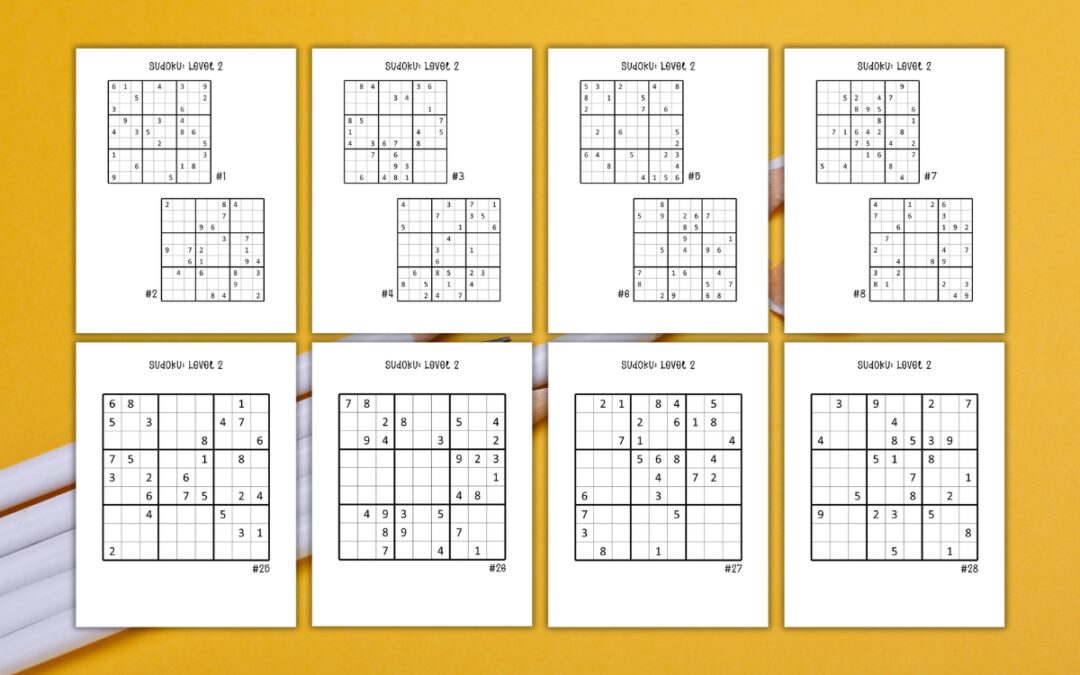 Free Printable Medium Sudoku Puzzles