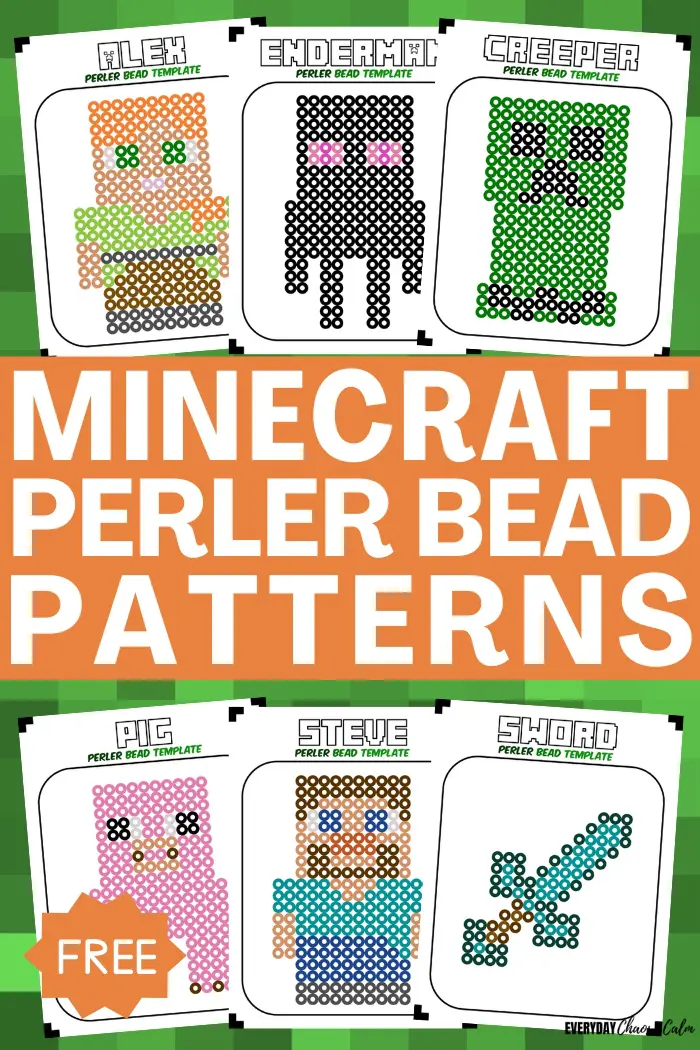 8 Perler Bead Letters Patterns Free - DIY Crafts