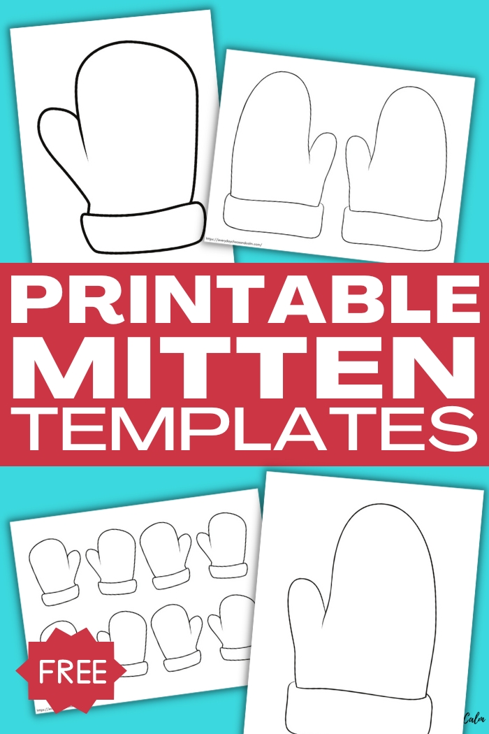 printable mitten template
