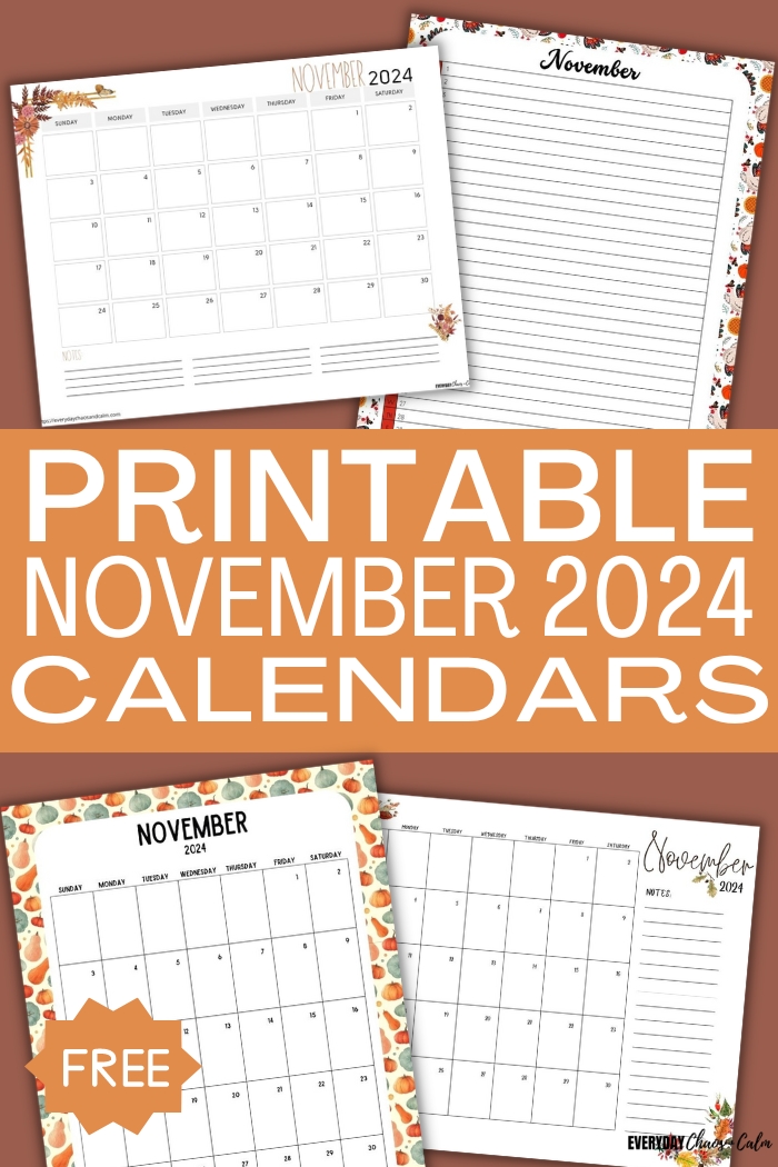 printable november 2024 calendar 
