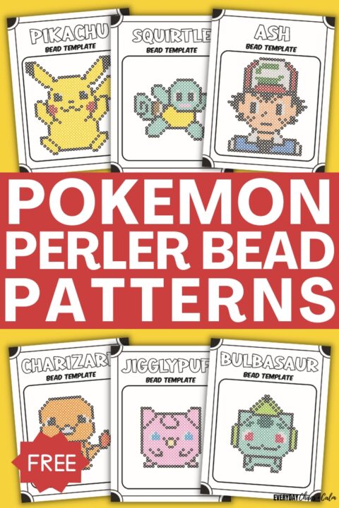 Free Pokemon Perler Bead Patterns For Kids