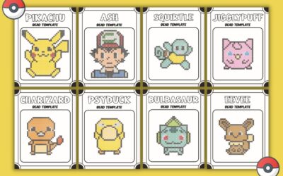 Free Pokemon Perler Bead Patterns for Kids
