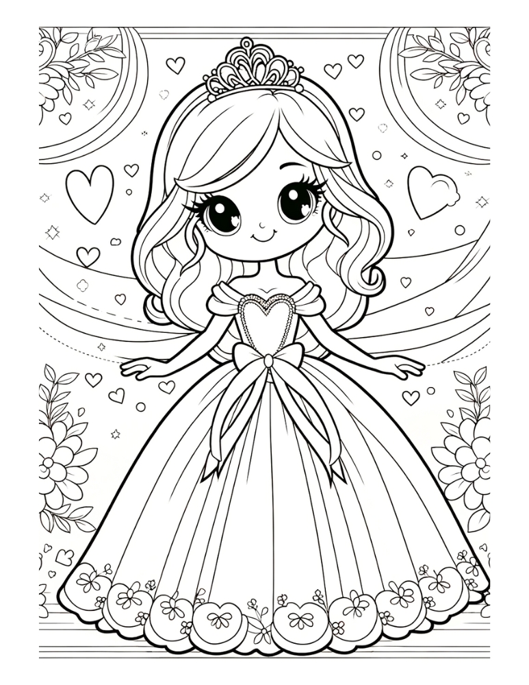 Free Princess Coloring Pages For Kids Free Princess Coloring Pages For Kids