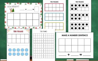 Free Ten Frame Printables for Math Activities