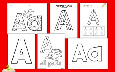 Letter A Printables
