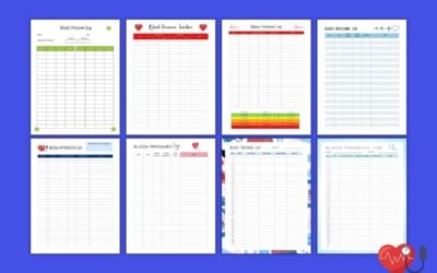 Printable Blood Pressure Logs