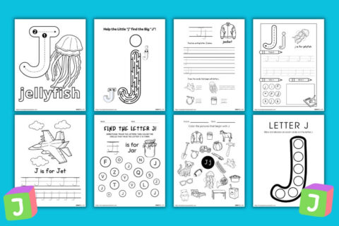 Free Printable Letter J Worksheets