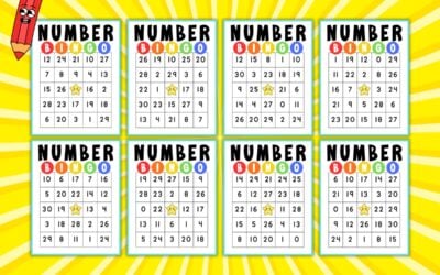 Printable Number Bingo 1-30