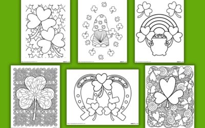 Free Printable Shamrock Coloring Pages for Kids