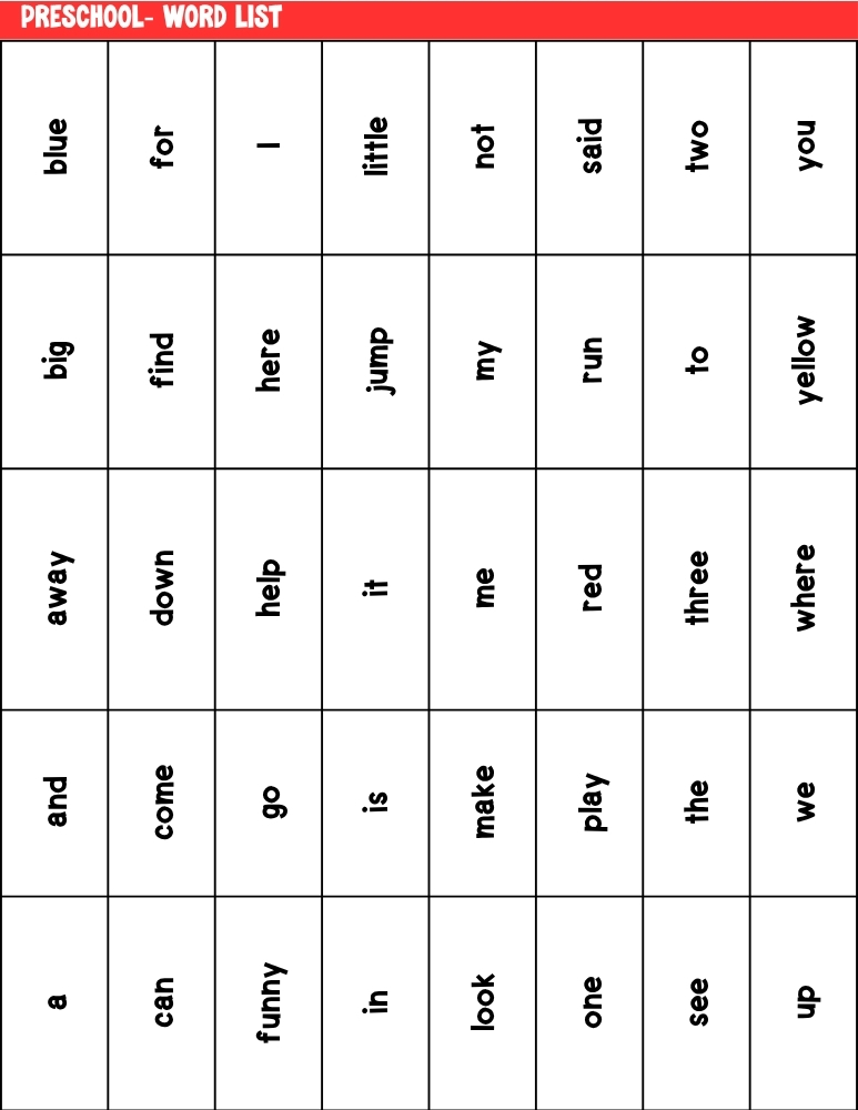 sight word bingo games, education printable, PDF, instant download, kids