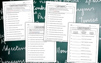 Free Printable Subject and Predicate Worksheets