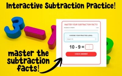 Online Subtraction Math Game- Master the Subtraction Facts!