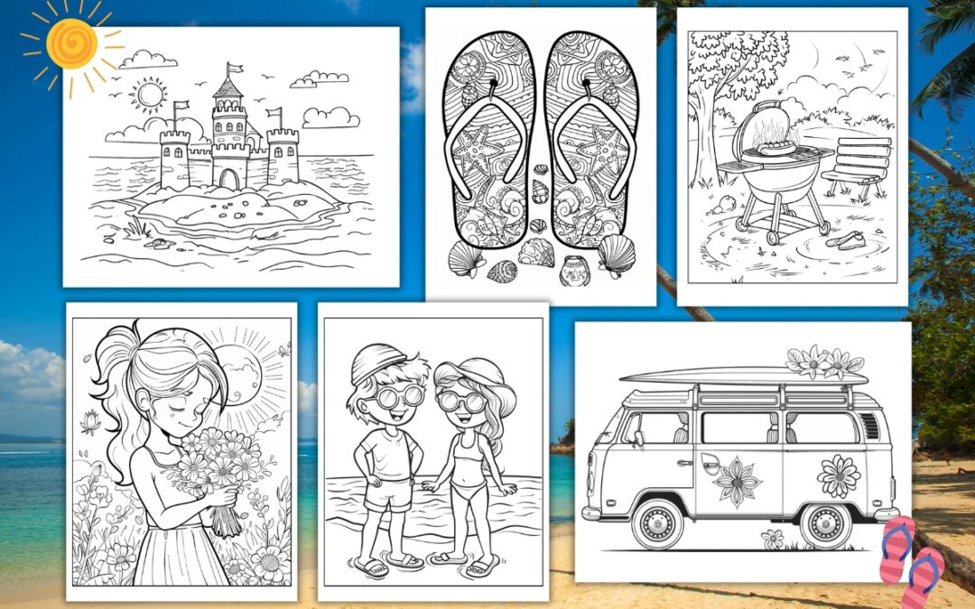 Free Printable Summer Coloring Pages for Kids